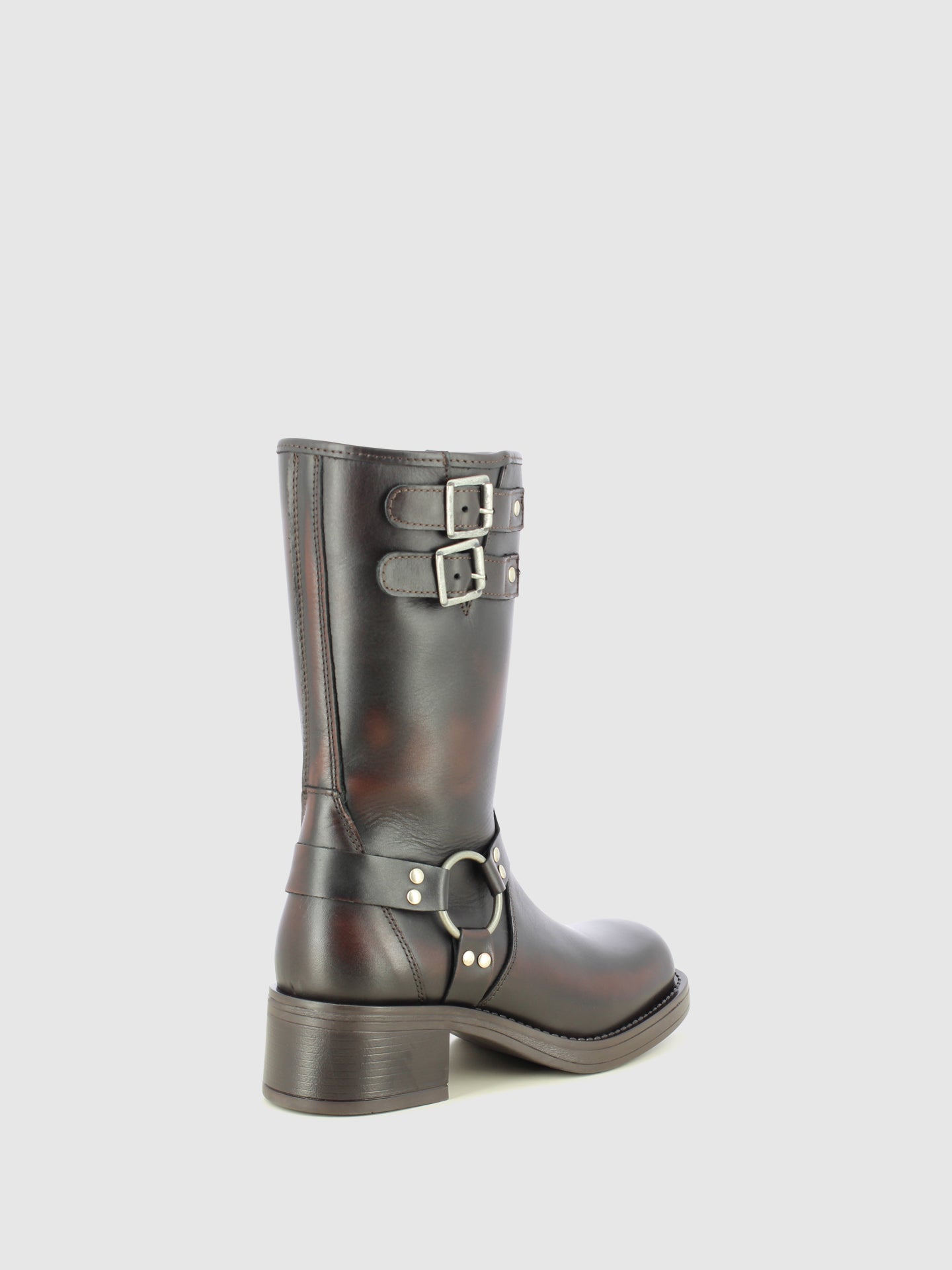 Foreva Botas Biker em Castanho
